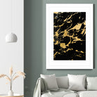 Black Marble Gold Glam #2 #decor #art by Anita & Bella Jantz on GIANT ART - black photo illustration