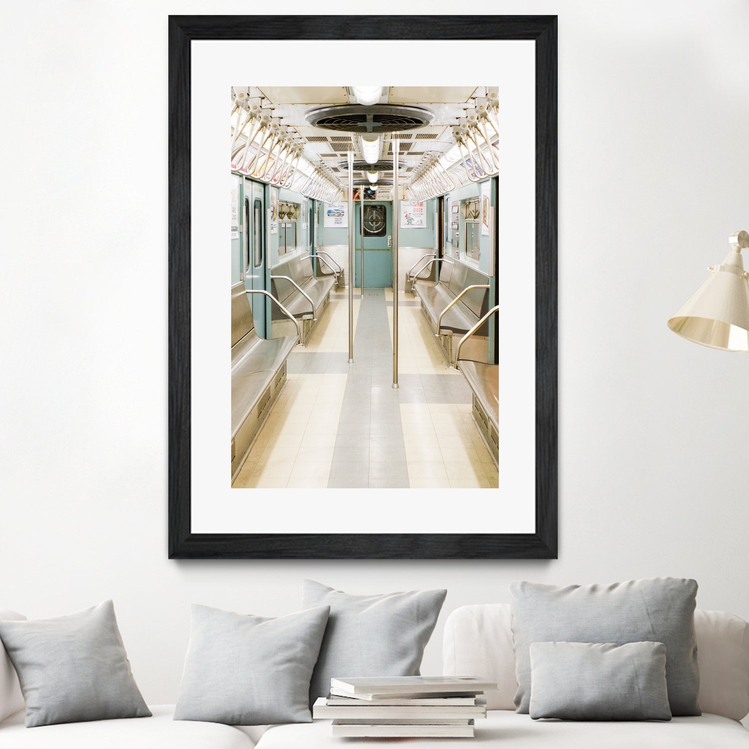 Subway Past by Tara Vorhes on GIANT ART - gray photo manipulation