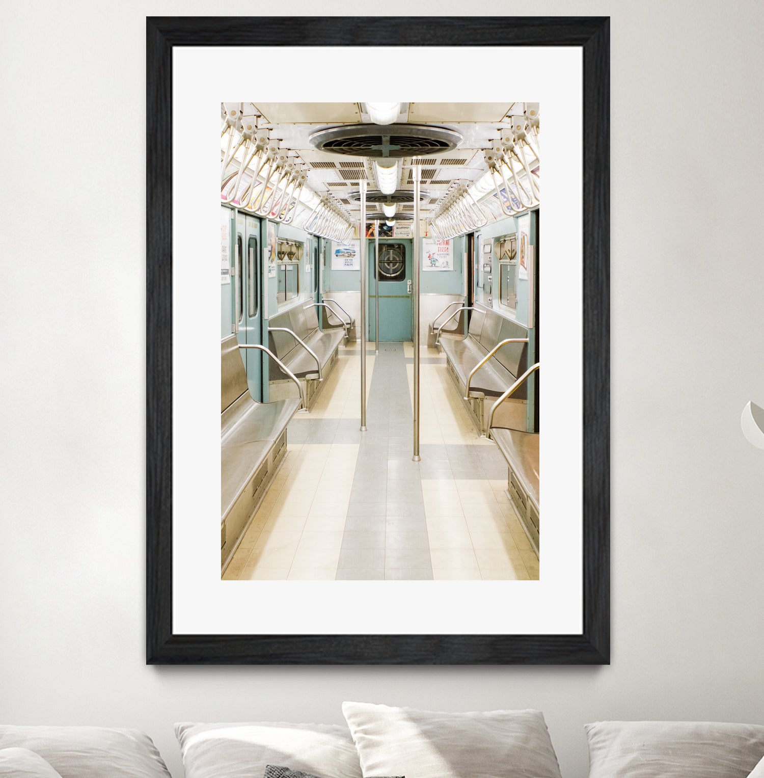 Subway Past by Tara Vorhes on GIANT ART - gray photo manipulation