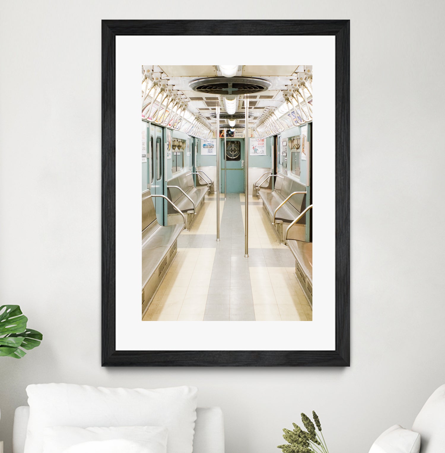 Subway Past by Tara Vorhes on GIANT ART - gray photo manipulation