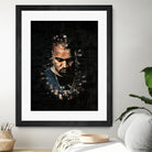 Kanye West Splatter Painting by Jurijs Permanickis on GIANT ART - black digital painting