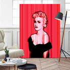 Madonna | Pop Art by William Cuccio on GIANT ART - pink digital painting