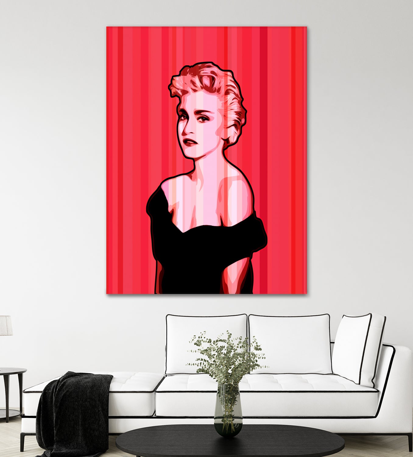 Madonna | Pop Art by William Cuccio on GIANT ART - pink digital painting