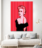 Madonna | Pop Art by William Cuccio on GIANT ART - pink digital painting