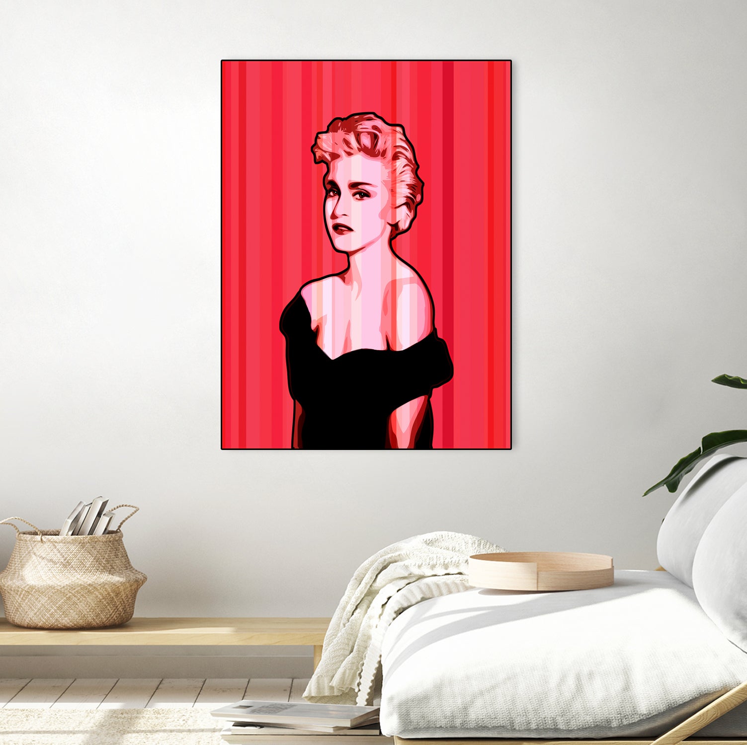 Madonna | Pop Art by William Cuccio on GIANT ART - pink digital painting