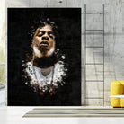 Jay-Z Splatter Painting by Jurijs Permanickis on GIANT ART - black digital painting