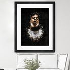 Jay-Z Splatter Painting by Jurijs Permanickis on GIANT ART - black digital painting