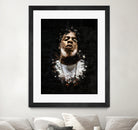 Jay-Z Splatter Painting by Jurijs Permanickis on GIANT ART - black digital painting