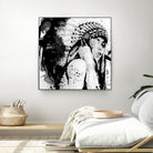 native 2 by David Haddock on GIANT ART - black digital painting