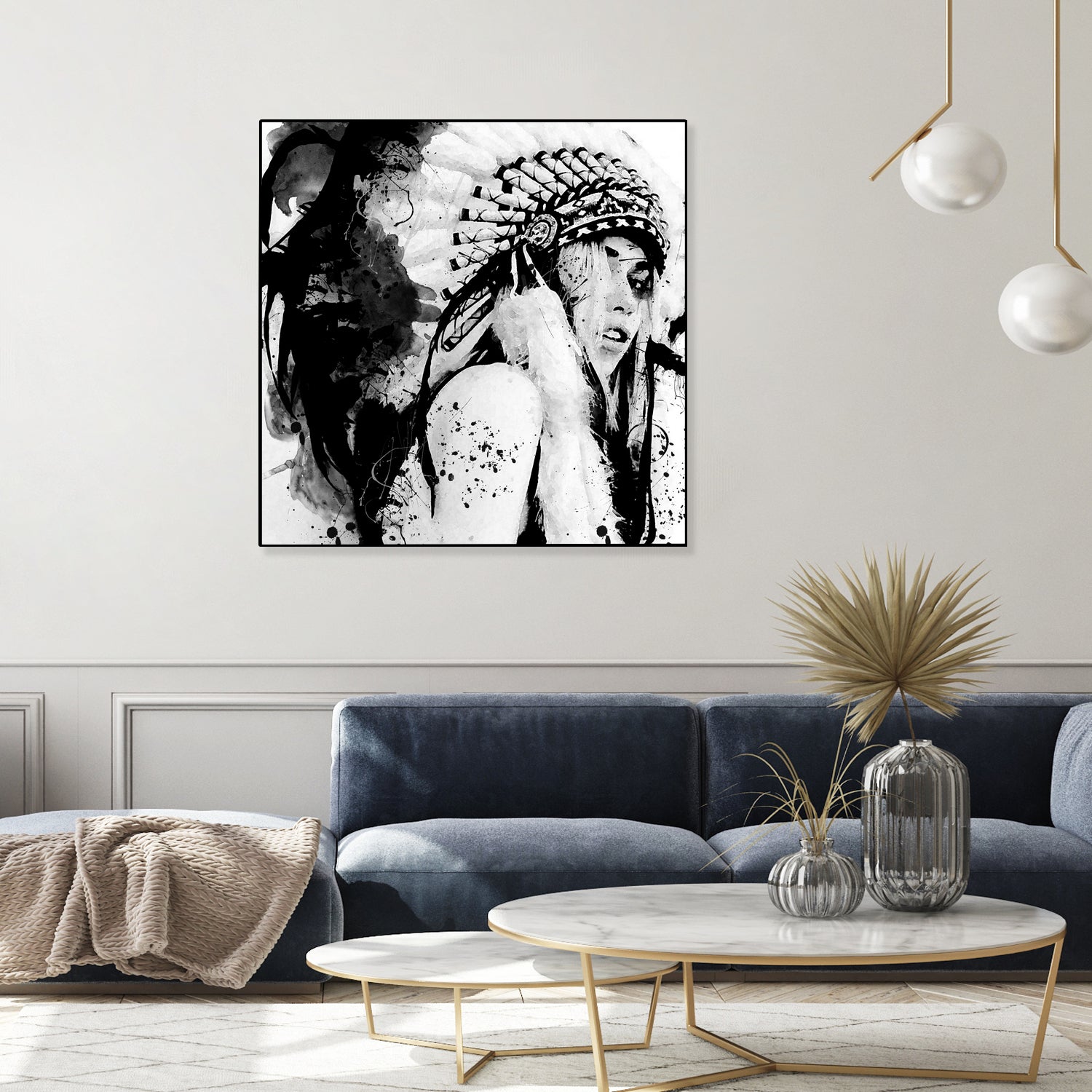 native 2 by David Haddock on GIANT ART - black digital painting