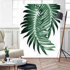 Palm Leaves Tropical Green Vibes #4 #tropical #decor #art by Anita & Bella Jantz on GIANT ART - green photo illustration