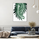 Palm Leaves Tropical Green Vibes #4 #tropical #decor #art by Anita & Bella Jantz on GIANT ART - green photo illustration