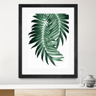 Palm Leaves Tropical Green Vibes #4 #tropical #decor #art by Anita & Bella Jantz on GIANT ART - green photo illustration