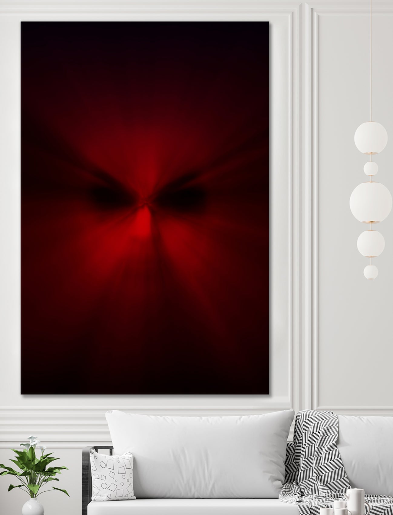 Blood Light by Anton Kalinichev on GIANT ART - red digital painting