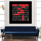 Stay Original by Mariana Angelova on GIANT ART - black typography