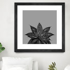 Gray Black Agave with Black Silver Glitter #3 #shiny by Anita & Bella Jantz on GIANT ART - gray photo illustration