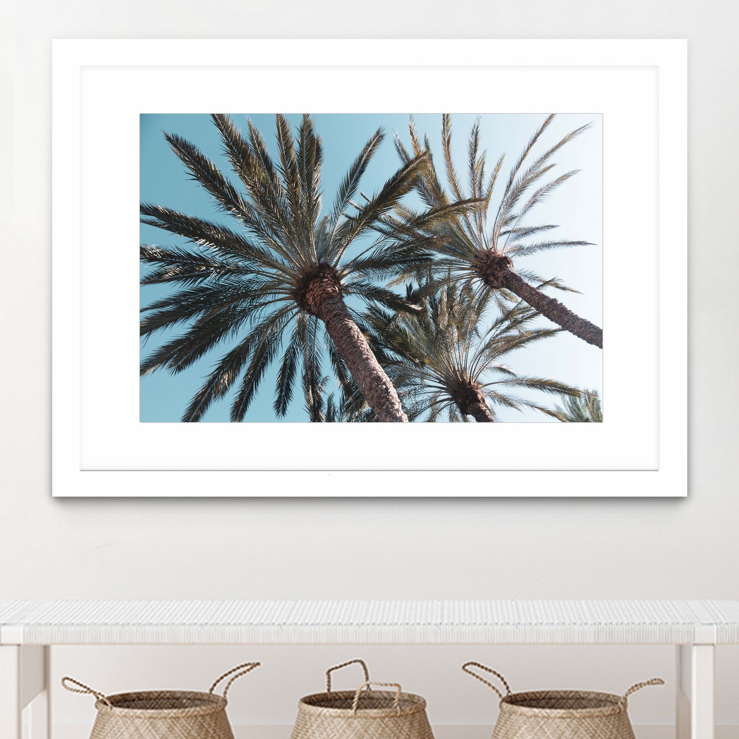 Palm Trees Bliss 1 by Anitas Bellas Art on GIANT ART - coastal