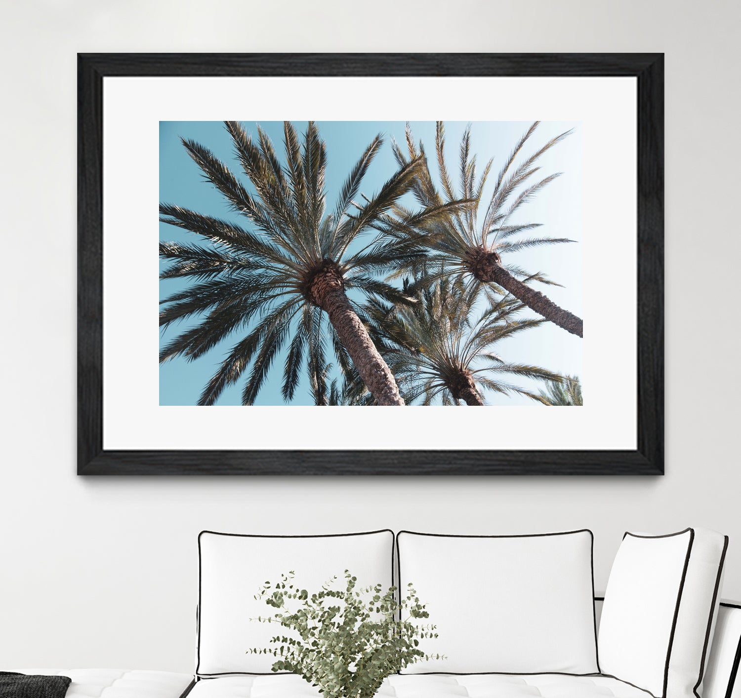 Palm Trees Bliss 1 by Anitas Bellas Art on GIANT ART - coastal