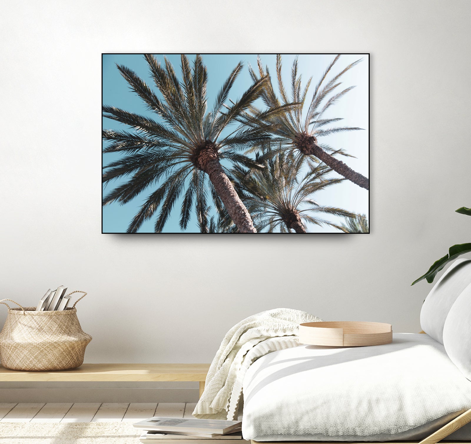 Palm Trees Bliss 1 by Anitas Bellas Art on GIANT ART - coastal