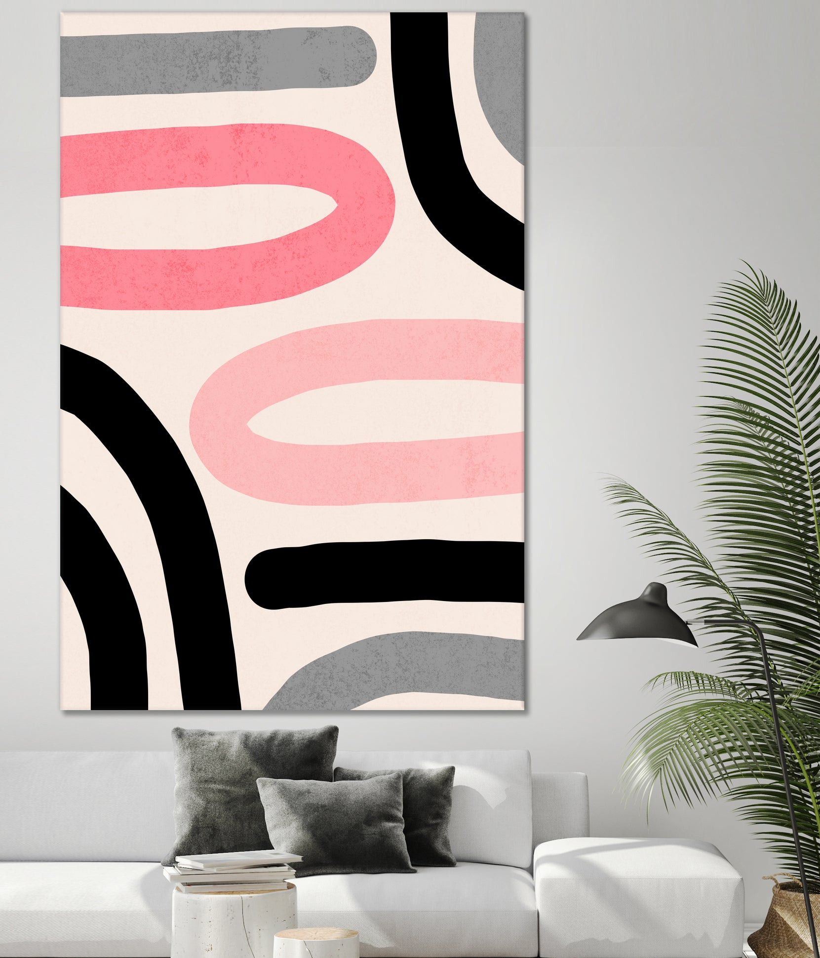 Two of a Kind by Iveta Angelova on GIANT ART - pink digital drawing