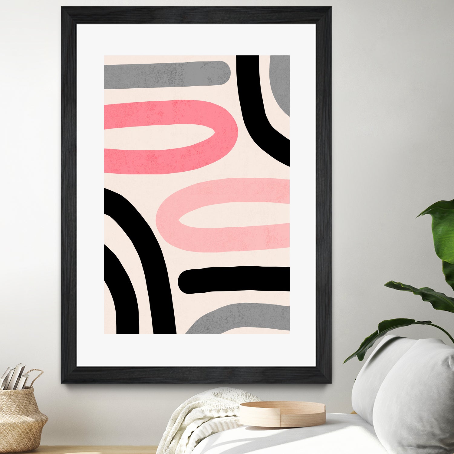 Two of a Kind by Iveta Angelova on GIANT ART - pink digital drawing