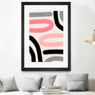 Two of a Kind by Iveta Angelova on GIANT ART - pink digital drawing