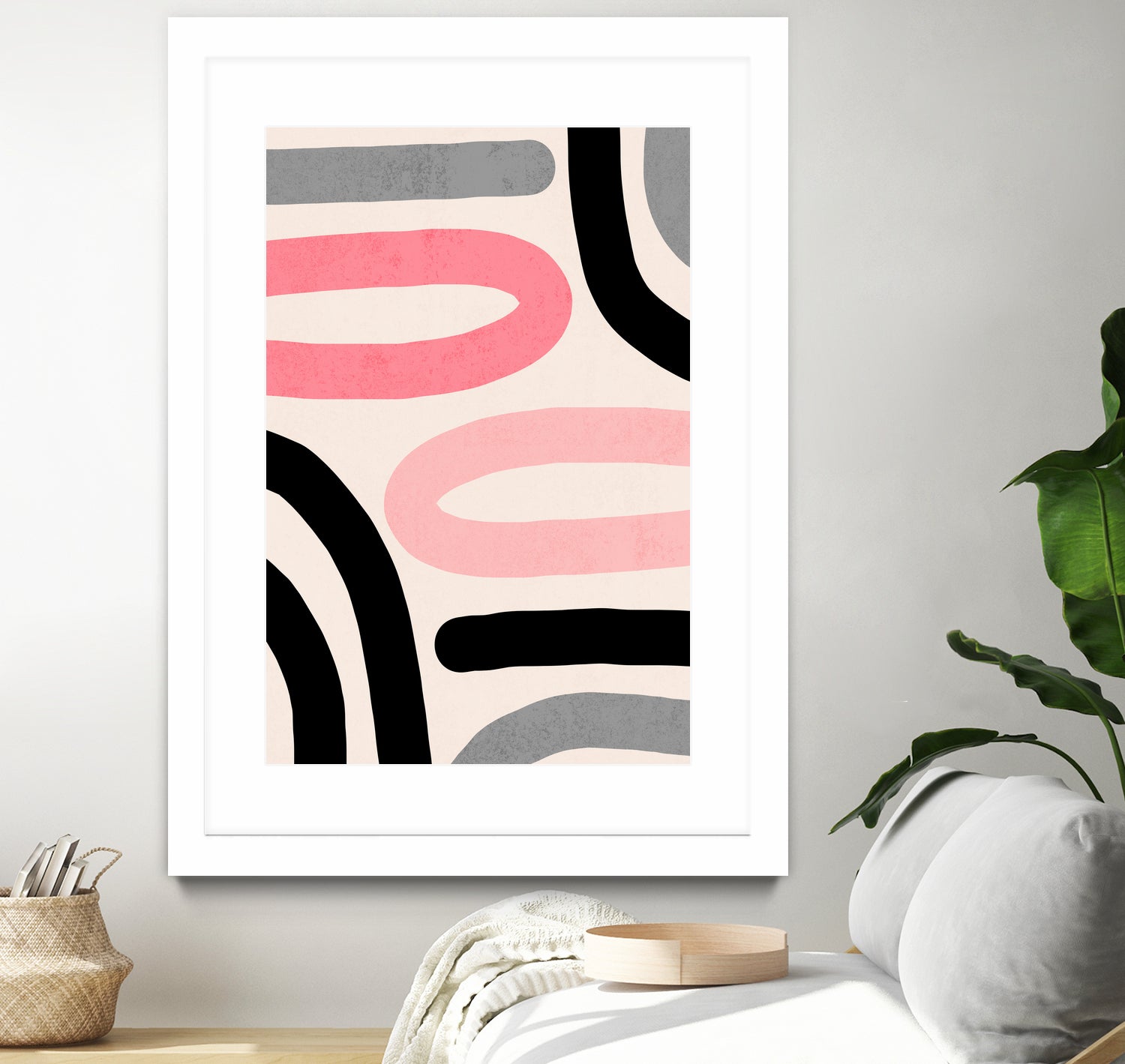 Two of a Kind by Iveta Angelova on GIANT ART - pink digital drawing