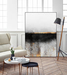 Soot and gold by Elisabeth Fredriksson on GIANT ART - black mixed media