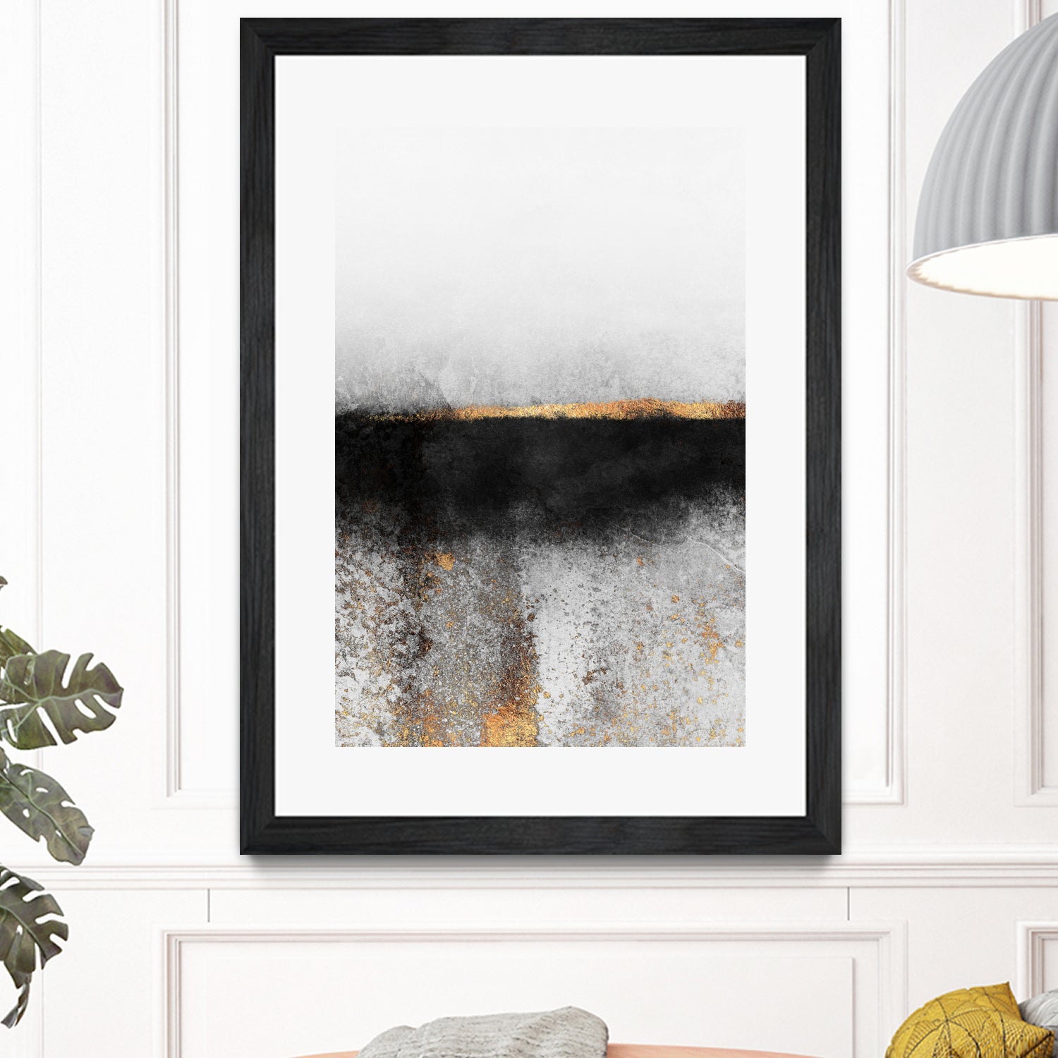 Soot and gold by Elisabeth Fredriksson on GIANT ART - black mixed media