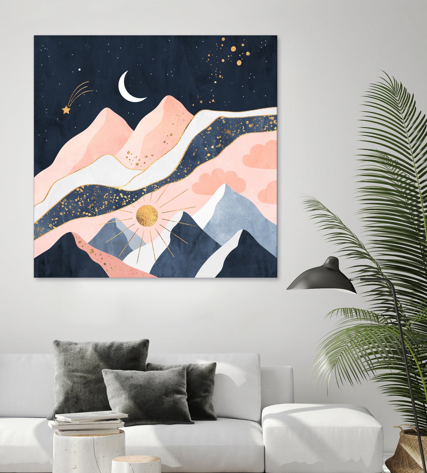 Night And Day by Elisabeth Fredriksson on GIANT ART - black digital drawing