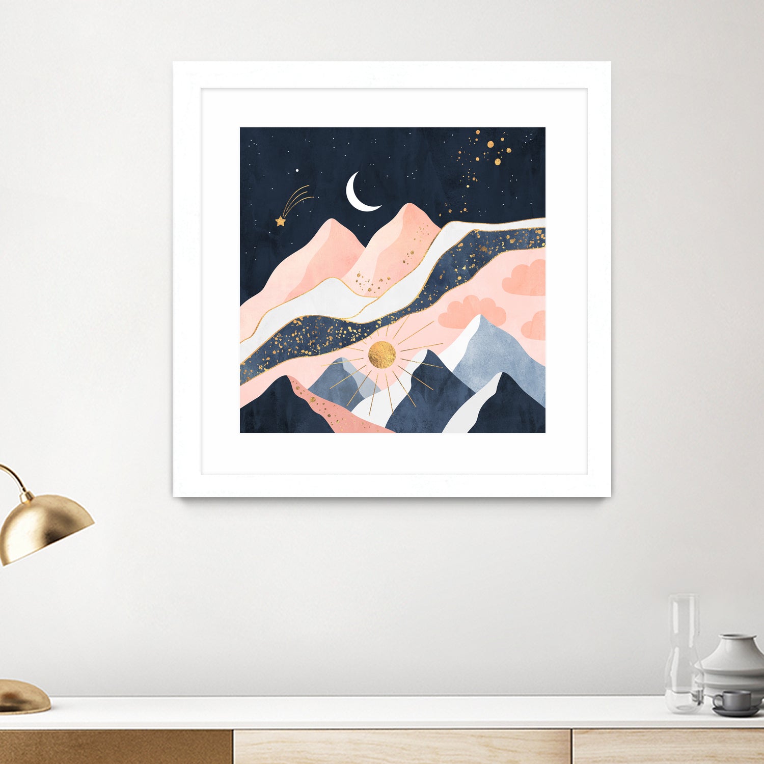 Night And Day by Elisabeth Fredriksson on GIANT ART - black digital drawing