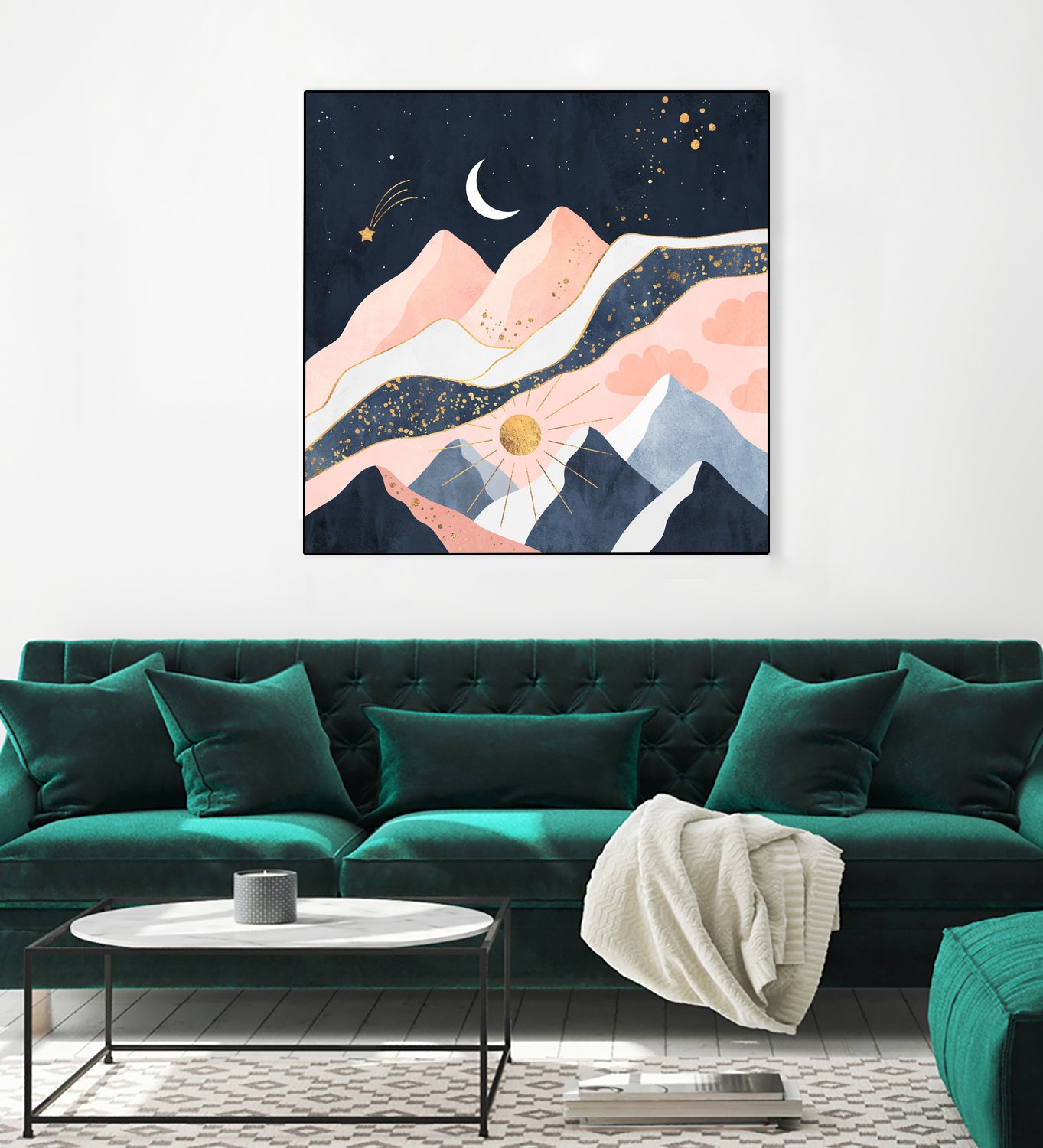 Night And Day by Elisabeth Fredriksson on GIANT ART - black digital drawing