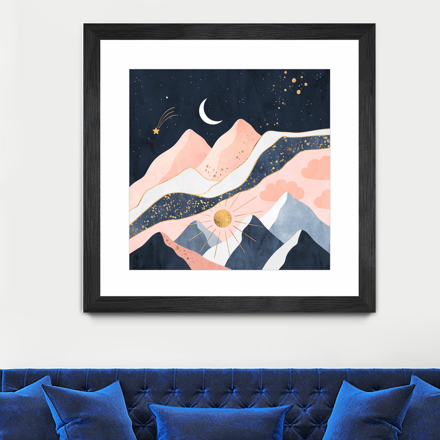 Night And Day by Elisabeth Fredriksson on GIANT ART - black digital drawing