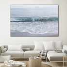 Pastel Atlantic Ocean Bliss 2 by Anitas Bellas Art on GIANT ART - blue coastal beach