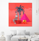 Summersun by Jorge Luis Miraldo on GIANT ART - pink 3d art