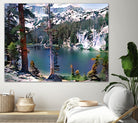 TJ Lake by Svetlana Eremenko on GIANT ART - green digital painting