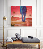 Selfscape Dream by Jorge Luis Miraldo on GIANT ART - red digital painting