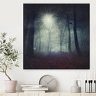 enchanted forest by Dirk Wüstenhagen on GIANT ART - blue digital painting