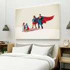 Family Traits by Jason Ratliff on GIANT ART - red digital painting