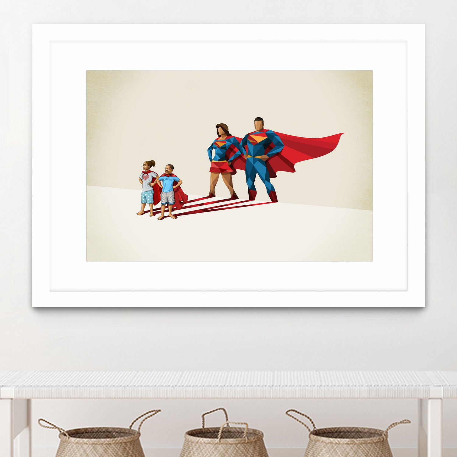 Family Traits by Jason Ratliff on GIANT ART - red digital painting