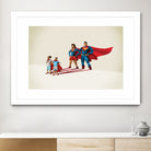 Family Traits by Jason Ratliff on GIANT ART - red digital painting