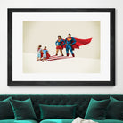 Family Traits by Jason Ratliff on GIANT ART - red digital painting