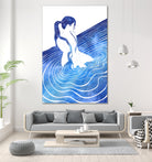 Laomedeia by Stevyn Llewellyn on GIANT ART - blue digital painting