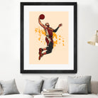 Dwayne Wade by Cearlson Vios on GIANT ART - black vector illustration