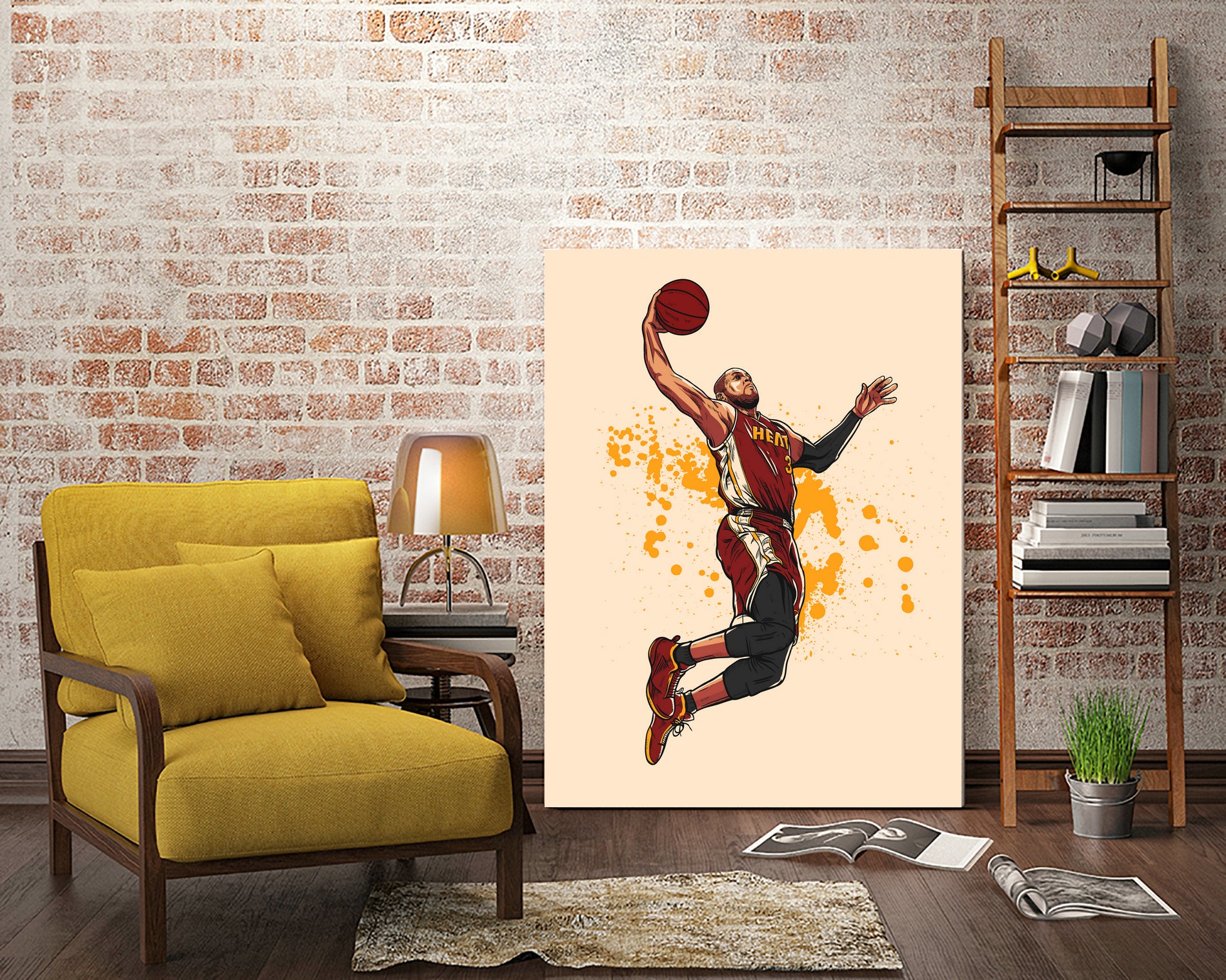 Dwayne Wade by Cearlson Vios on GIANT ART - black vector illustration