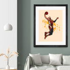 Dwayne Wade by Cearlson Vios on GIANT ART - black vector illustration