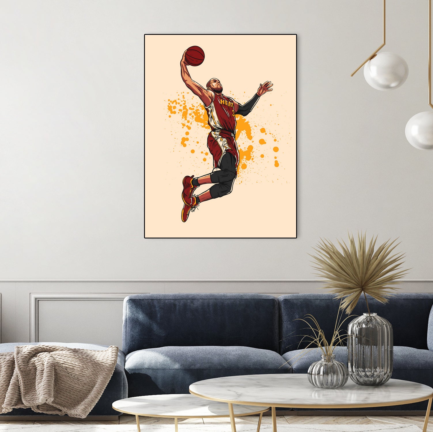 Dwayne Wade by Cearlson Vios on GIANT ART - black vector illustration