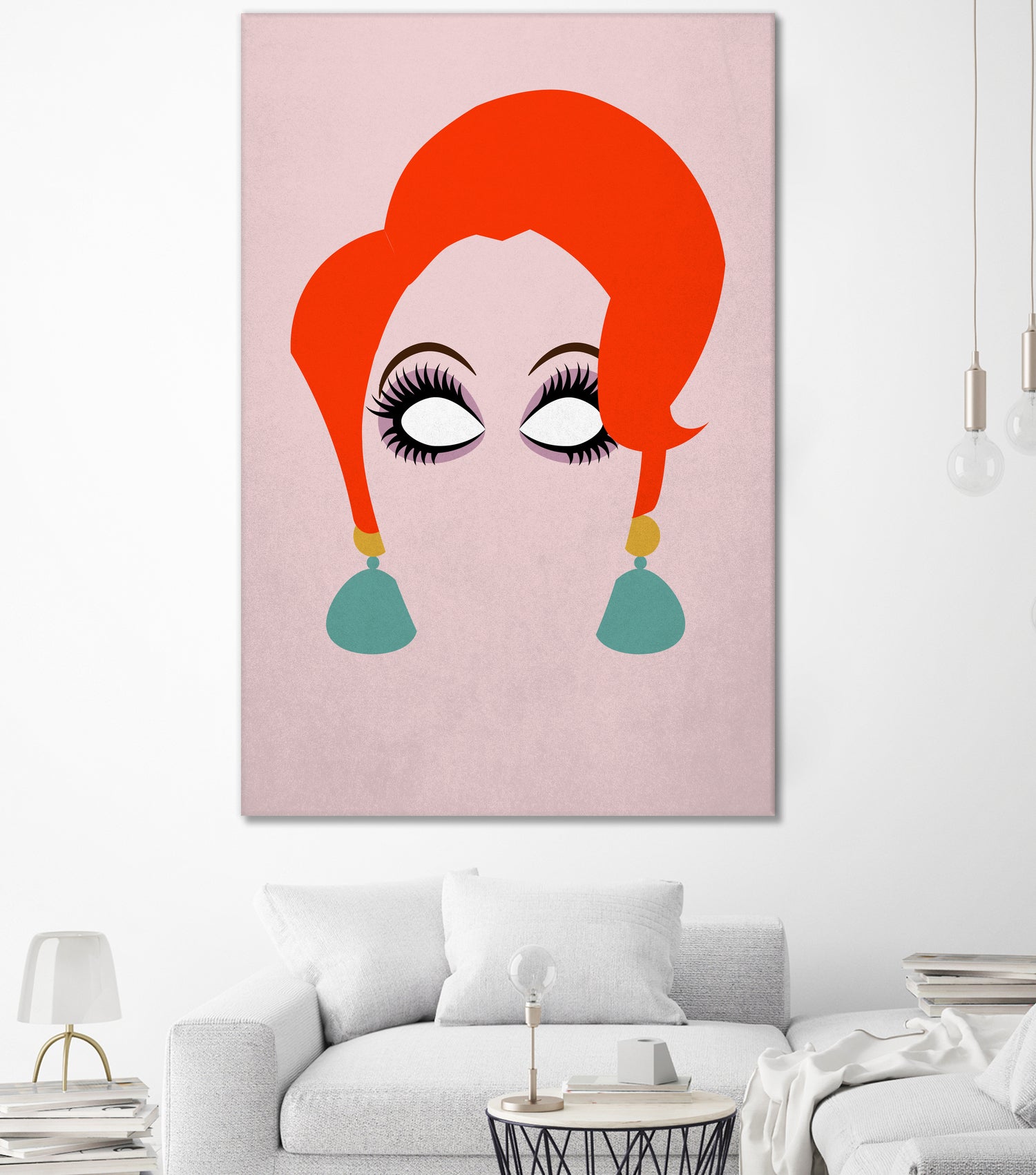 Madame Medusa by Giovanna Mariath on GIANT ART - pink digital drawing