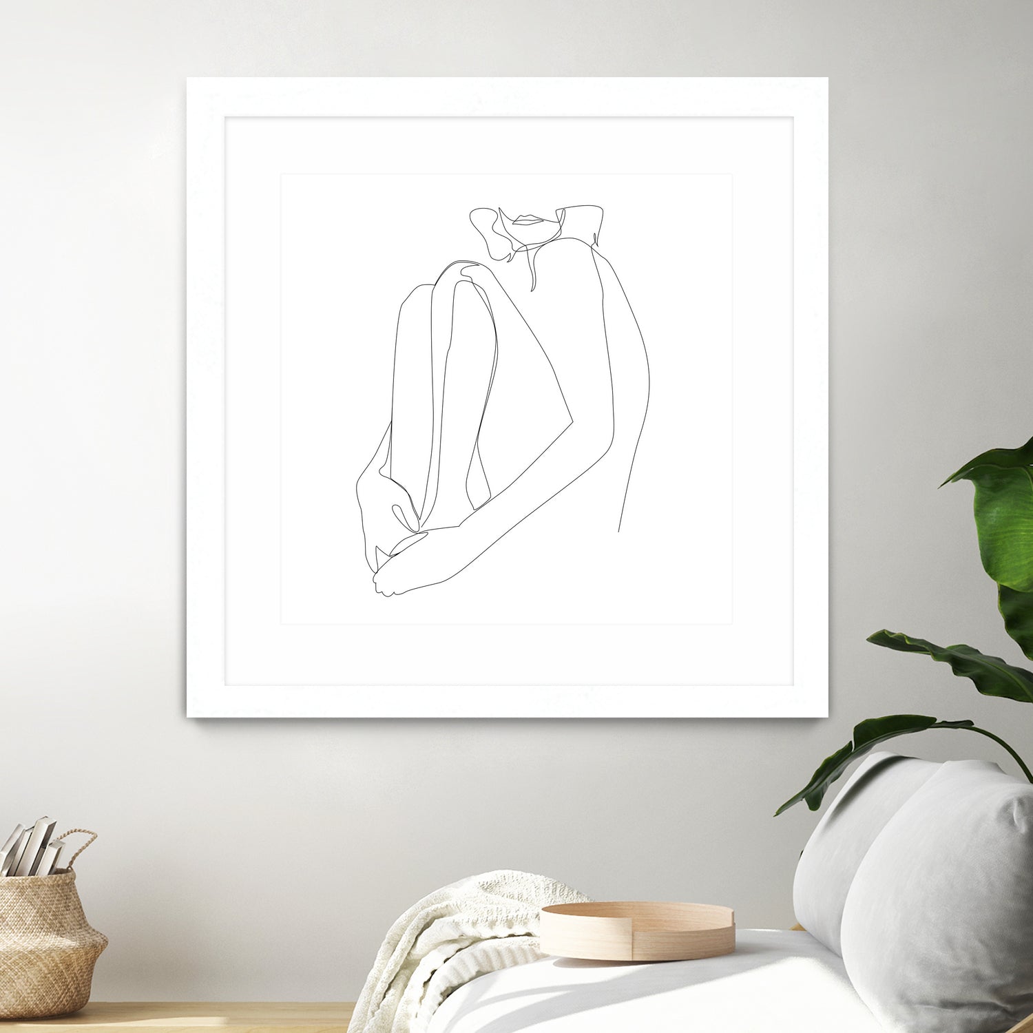 SACRAMENT - single line art by Andrew Strugallo on GIANT ART - white vector illustration