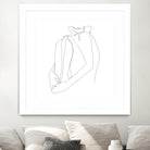 SACRAMENT - single line art by Andrew Strugallo on GIANT ART - white vector illustration